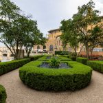 Formal Rose Gardens at Hotel Baker in St. Charles IL