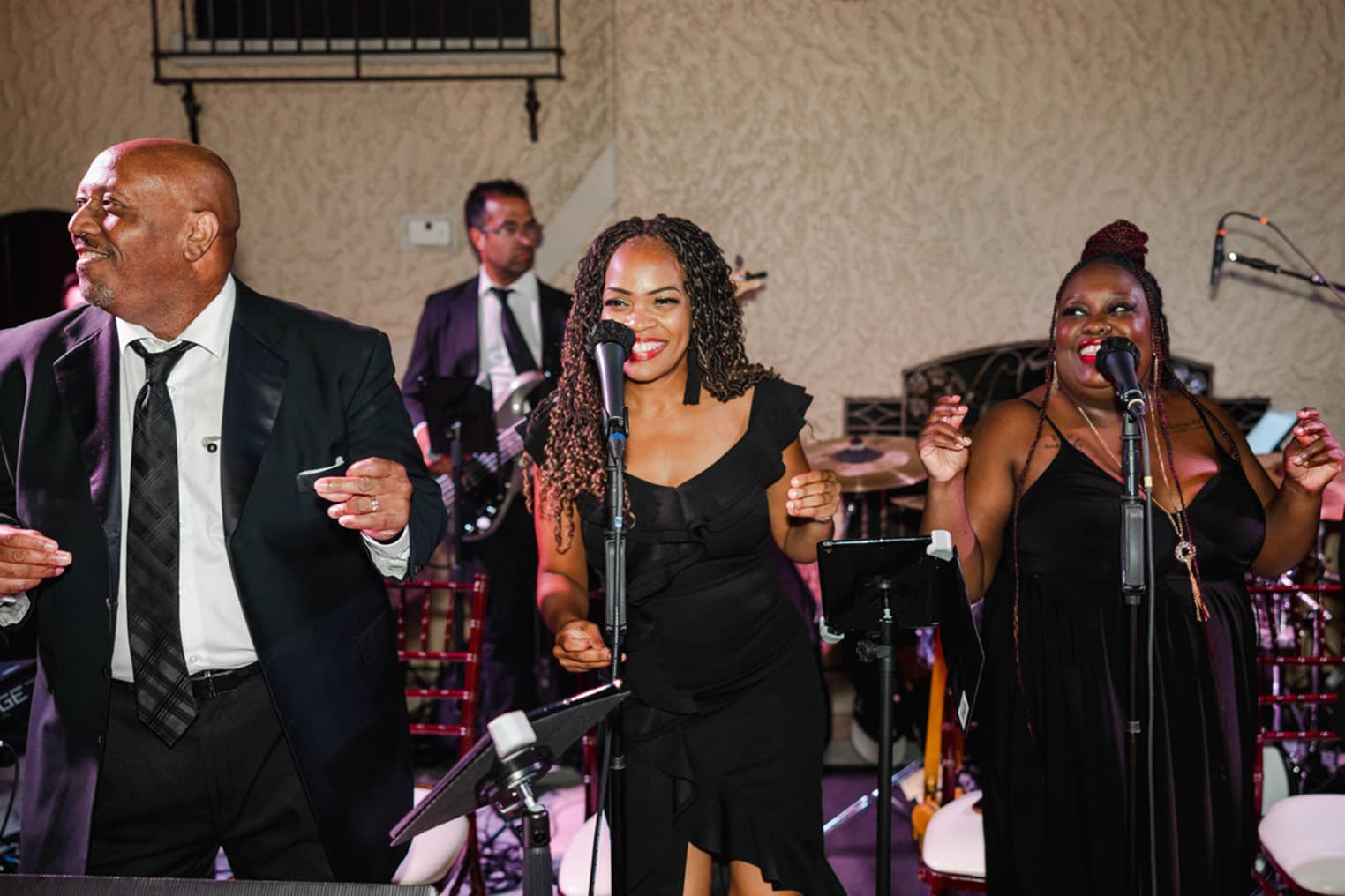 Performers at an event in St. Charles, IL